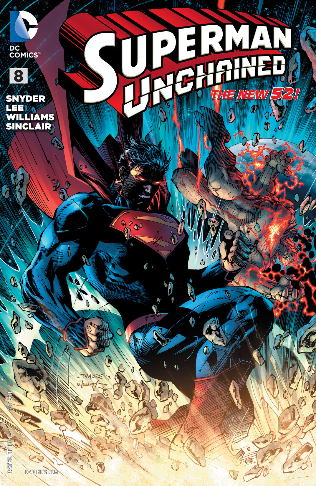 Superman Unchained #8 preview images