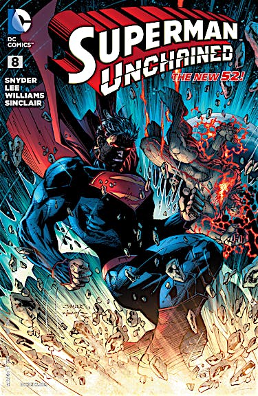 Superman Unchained #8 preview images