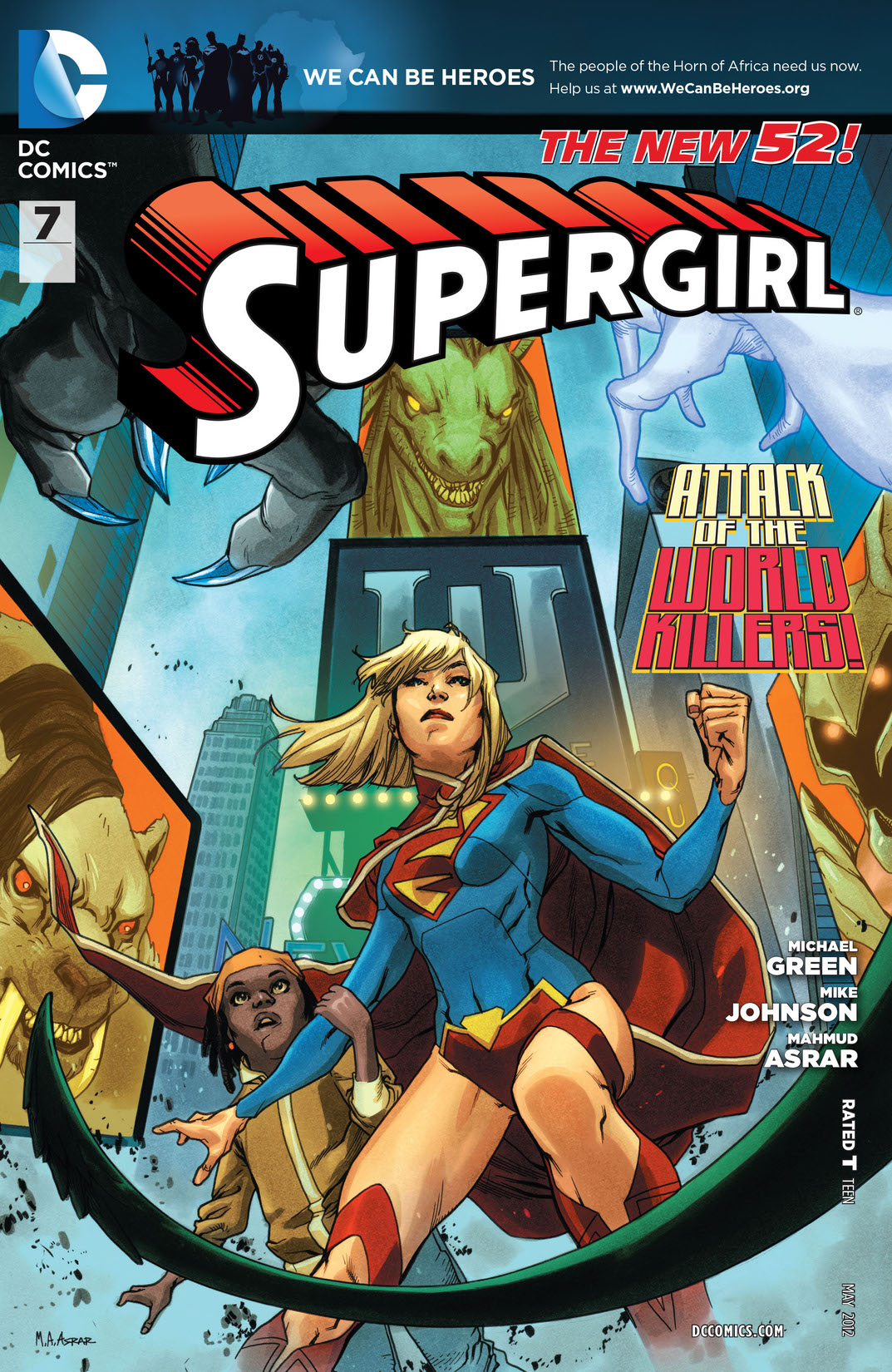 Supergirl (2011-) #7 preview images
