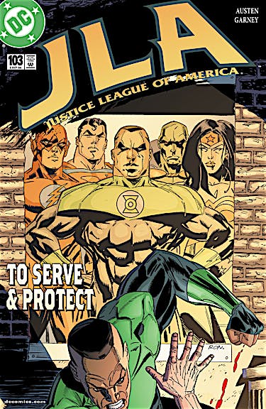 JLA #103 preview images