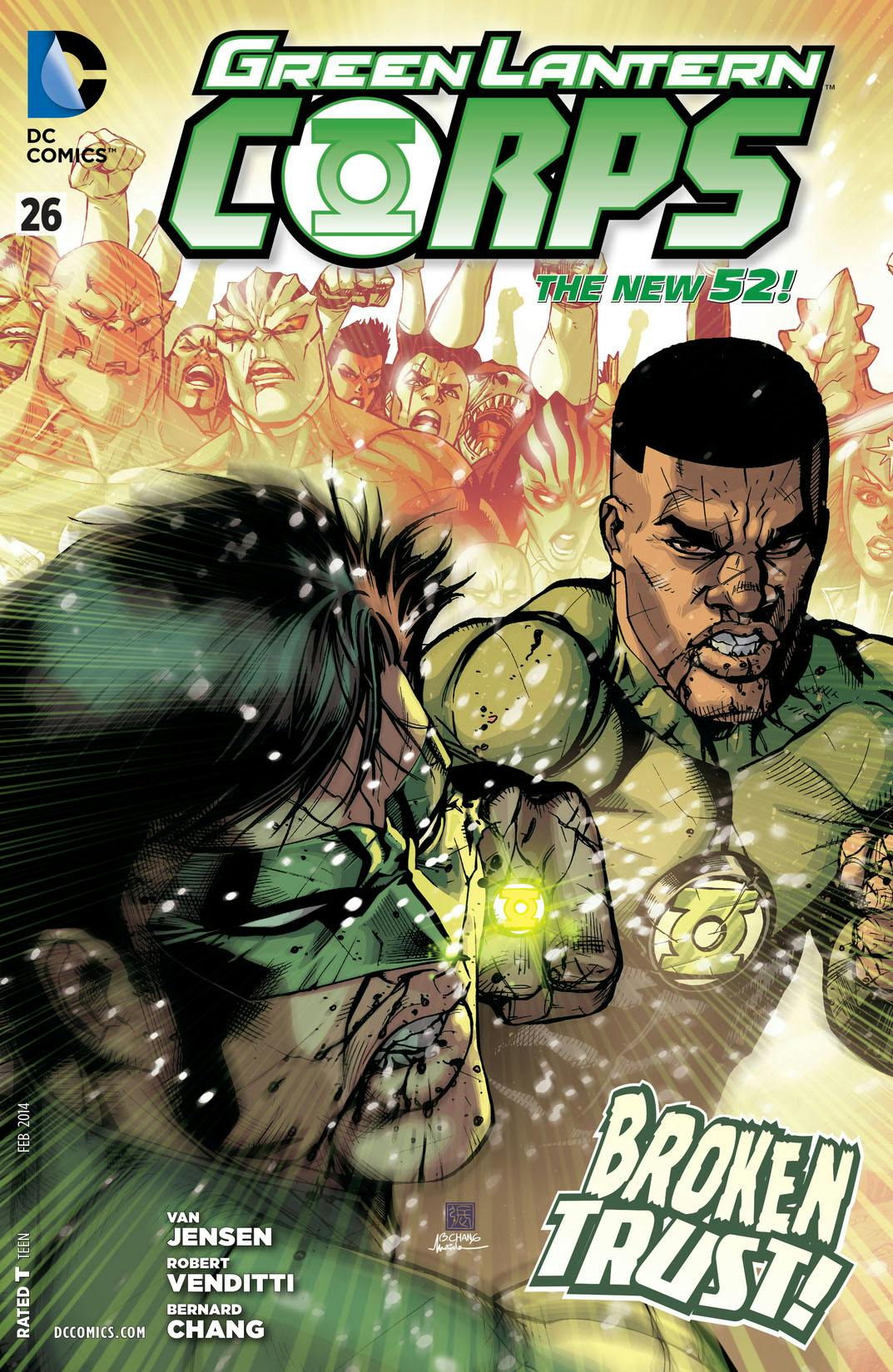 Green Lantern Corps (2011-) #26 preview images