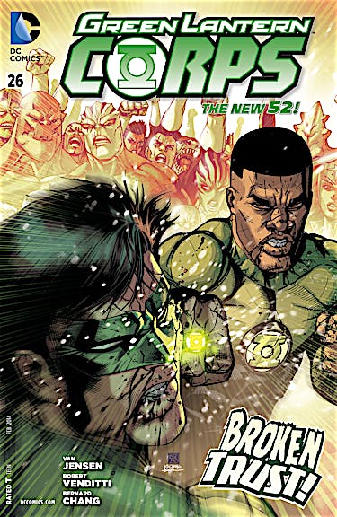 Green Lantern Corps (2011-) #26 preview images