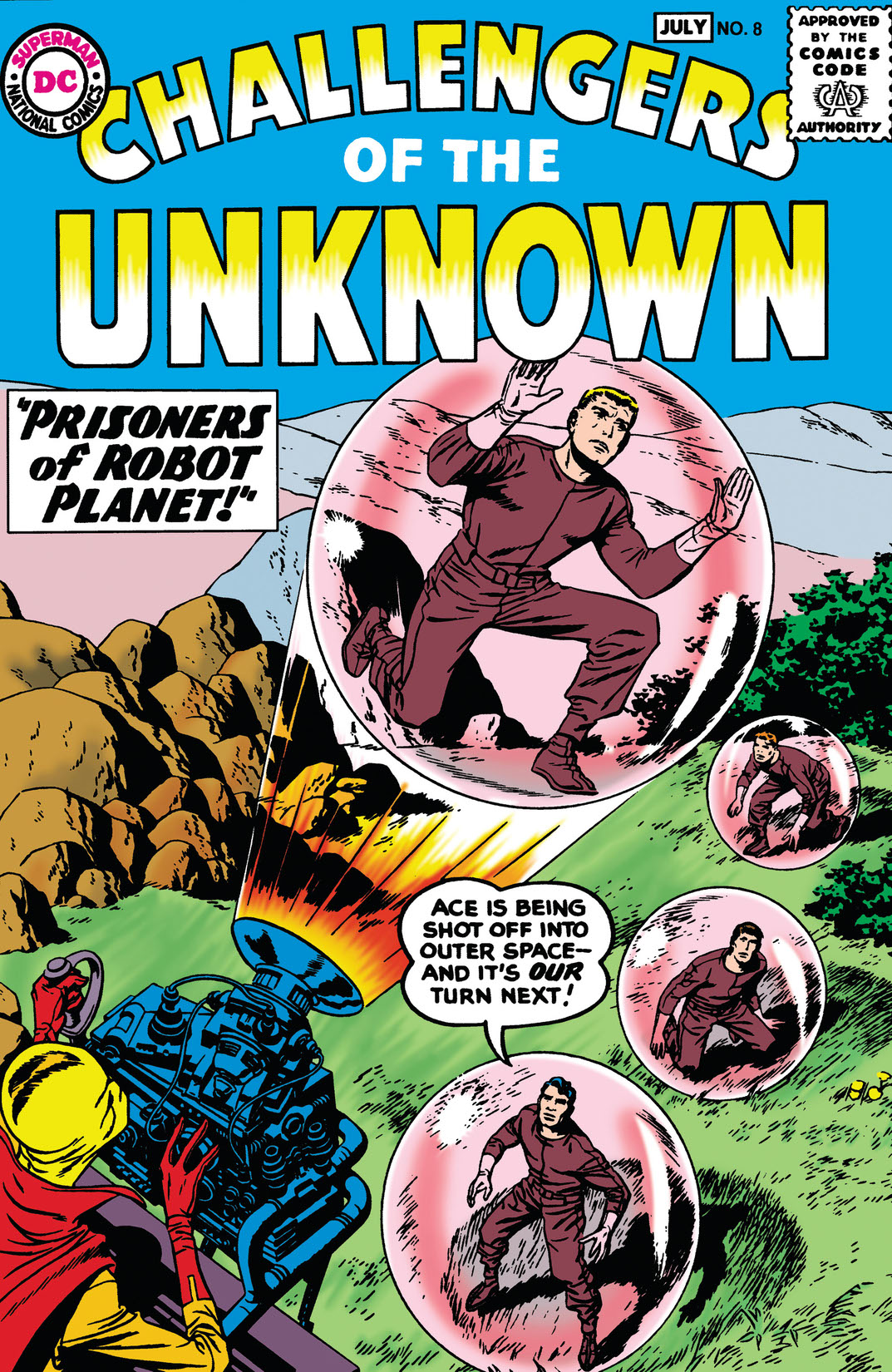 Challengers of the Unknown (1958-) #8 preview images