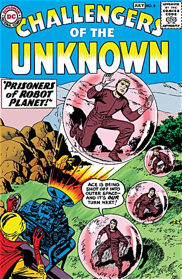 Challengers of the Unknown (1958-) #8 preview images