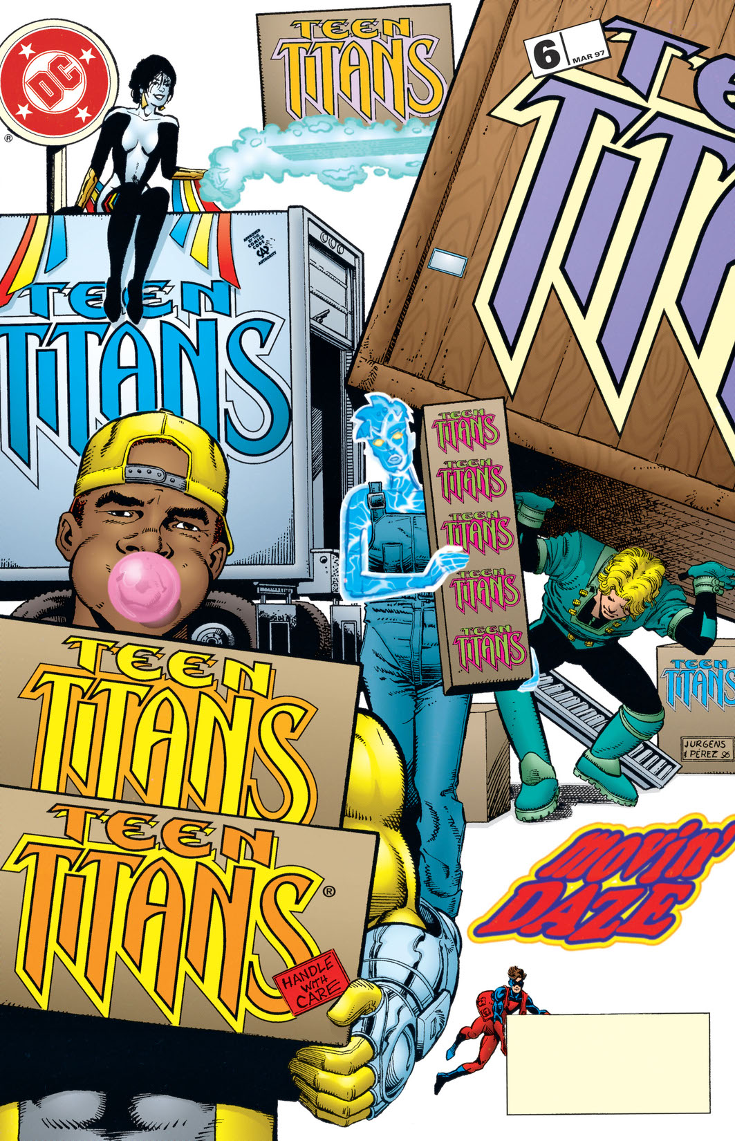 The Teen Titans (1996-) #6 preview images