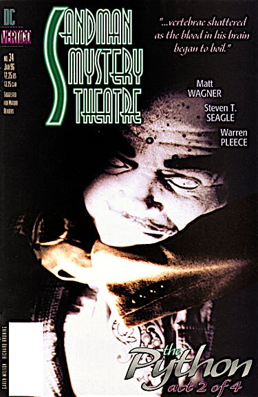 Sandman Mystery Theatre #34 preview images