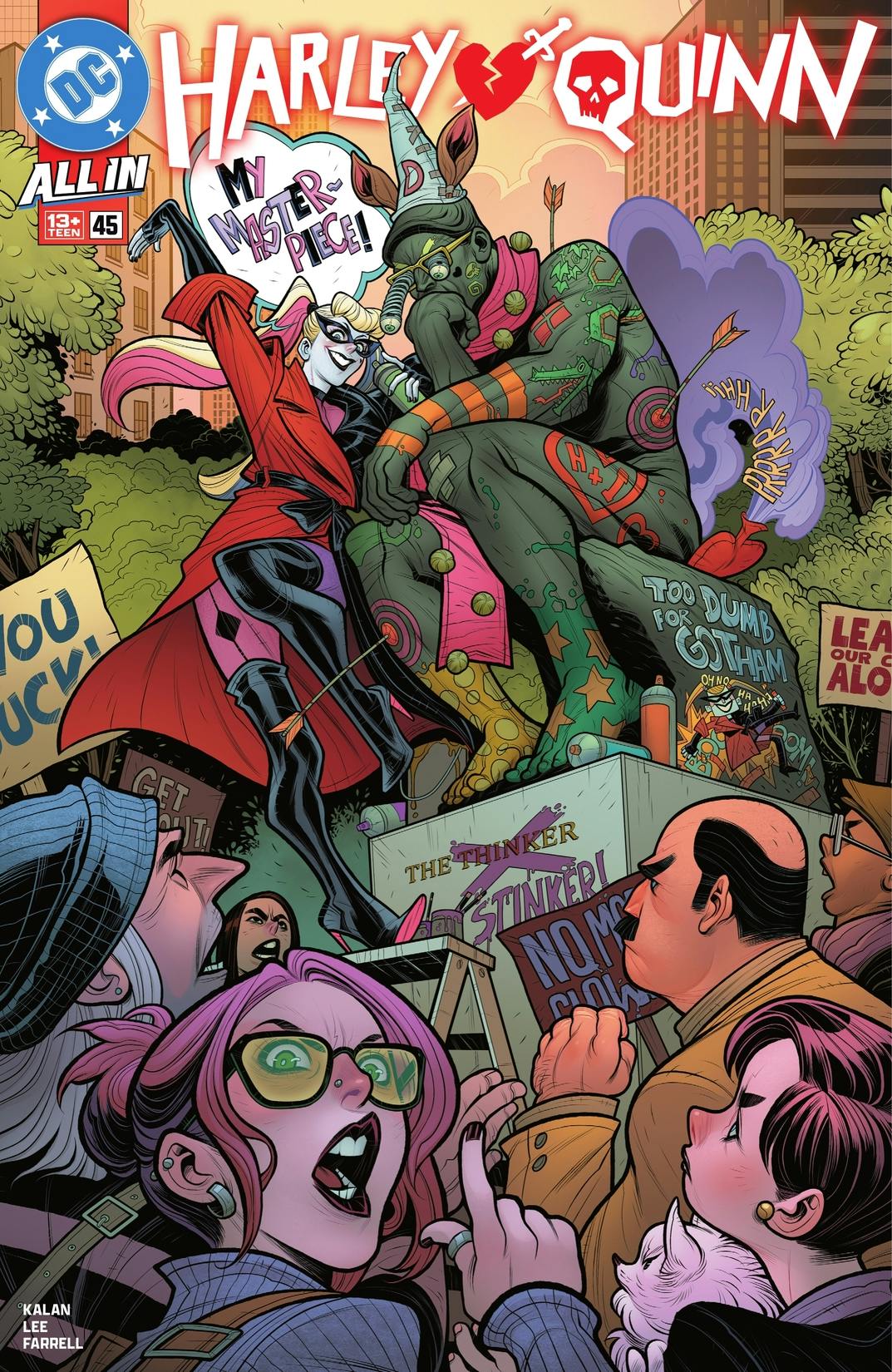 Harley Quinn #45 preview images