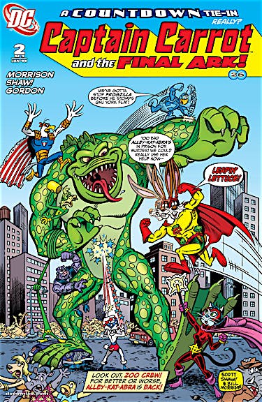 Captain Carrot and the Final Ark #2 preview images