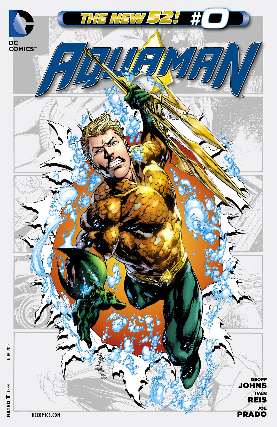 Aquaman (2011-) #0 preview images