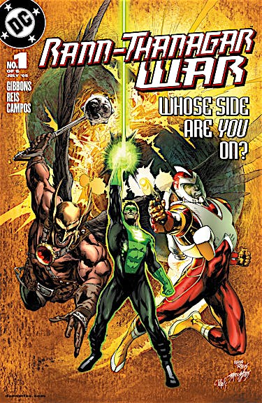 Rann Thanagar War #1 preview images