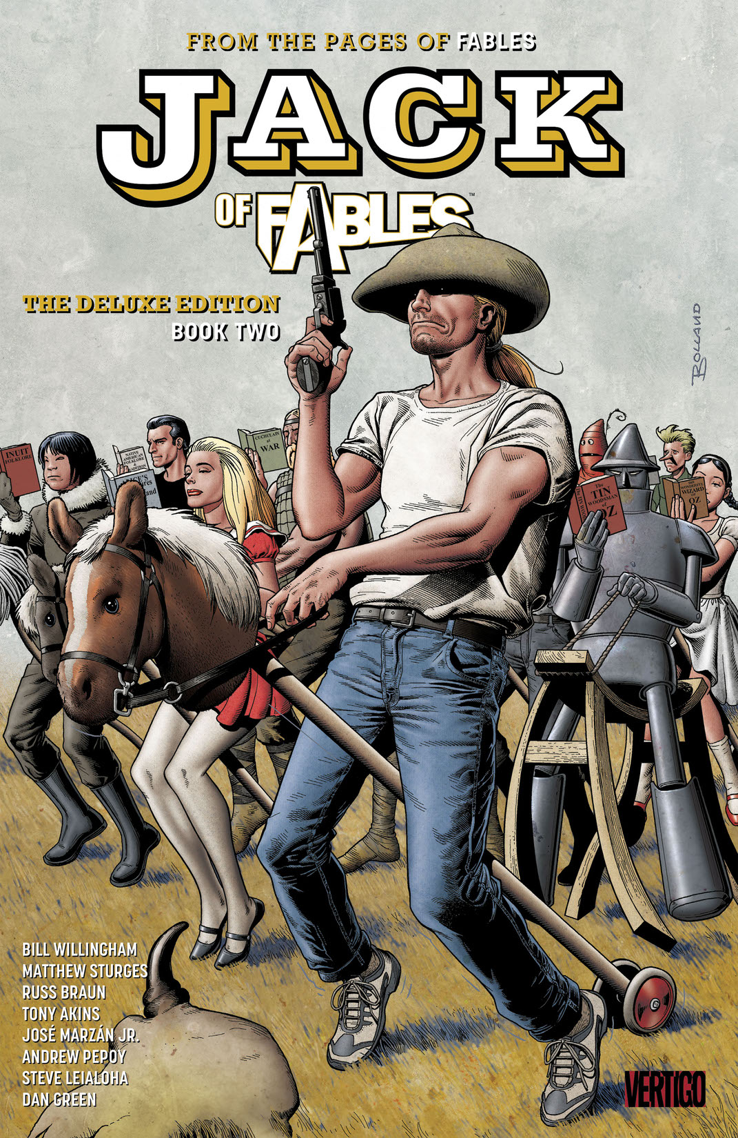 Jack of Fables Deluxe Book Two preview images