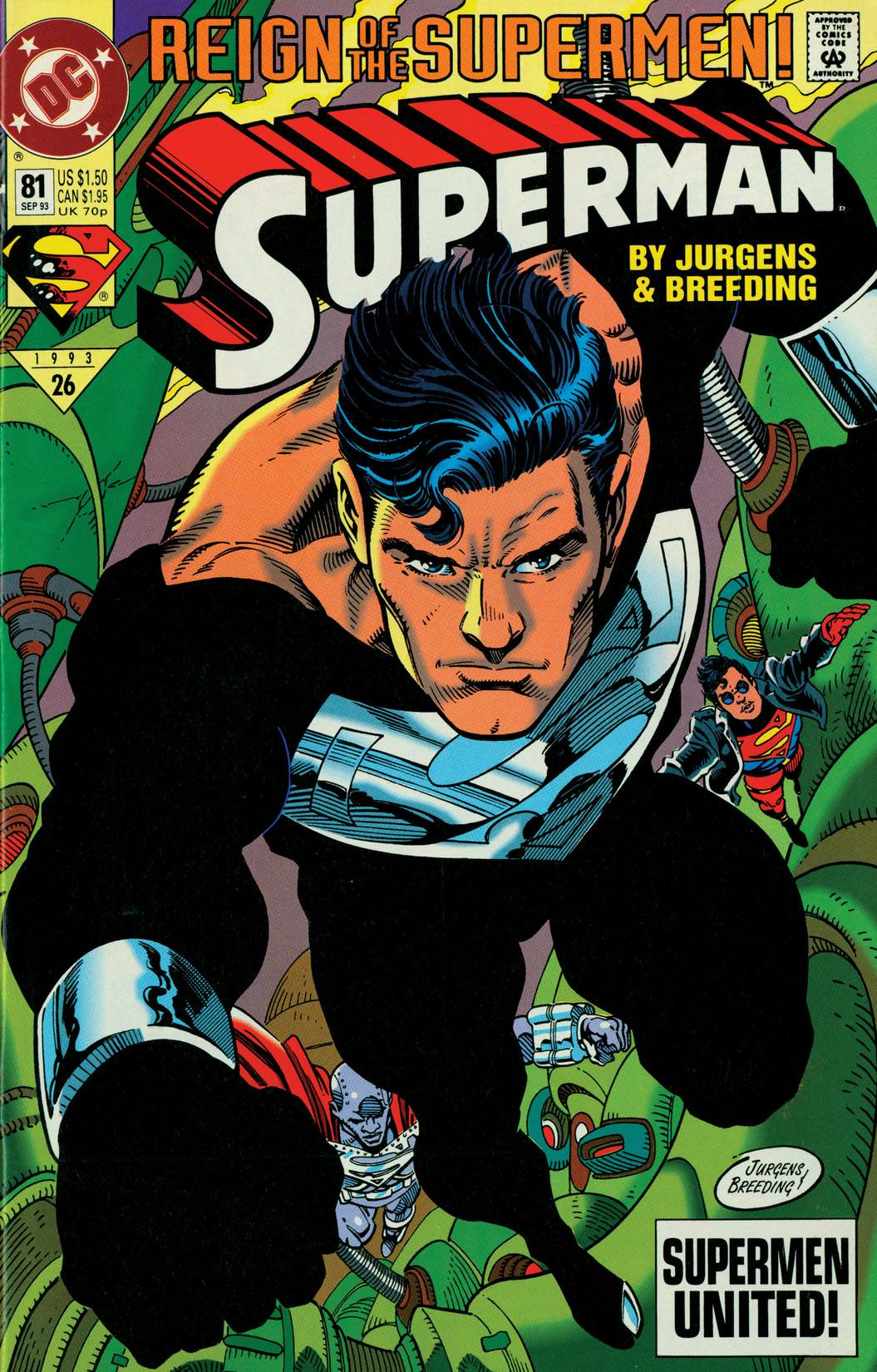 Superman (1986-) #81 preview images