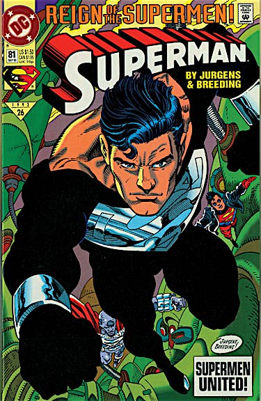 Superman (1986-) #81 preview images