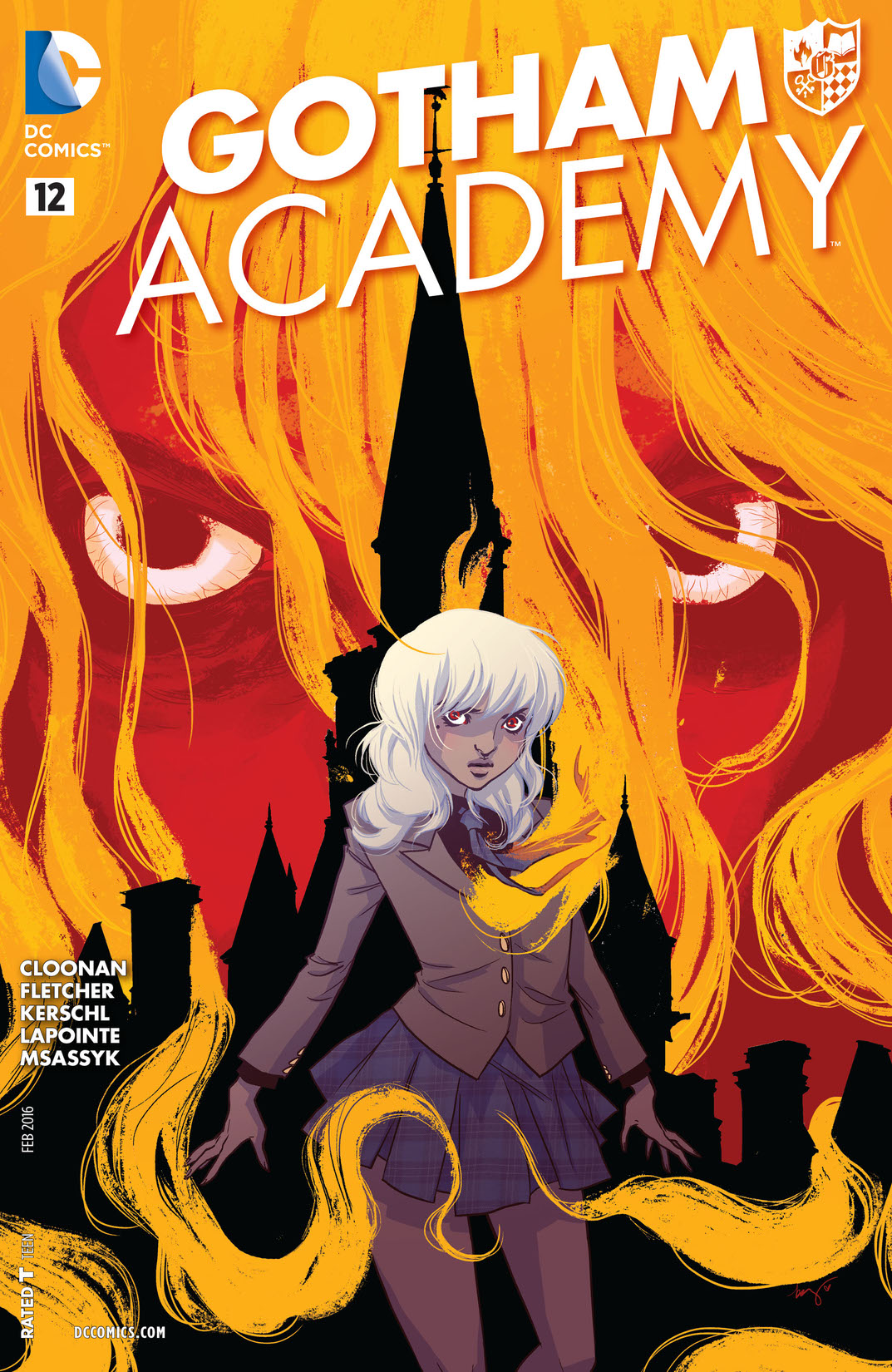 Gotham Academy #12 preview images