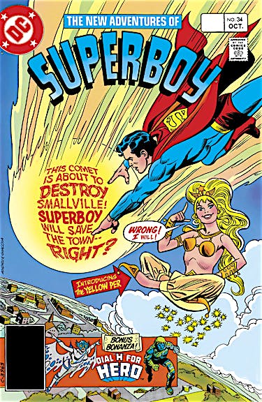 New Adventures of Superboy #34 preview images