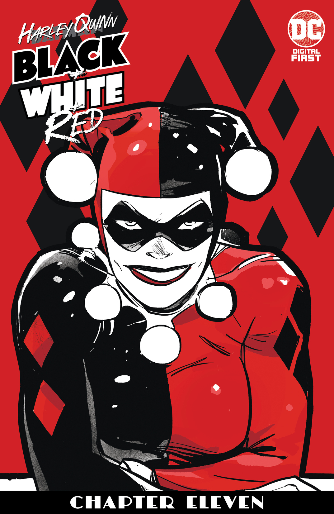 Harley Quinn Black + White + Red #11 preview images