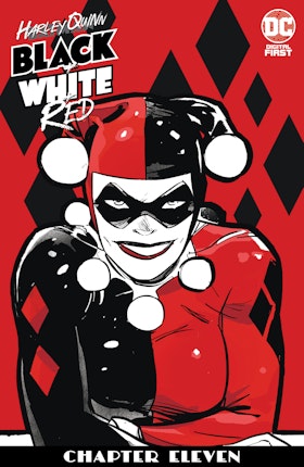 Harley Quinn Black + White + Red #11