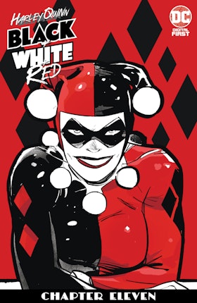 Harley Quinn Black + White + Red #11