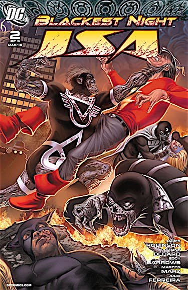 Blackest Night: JSA #2 preview images