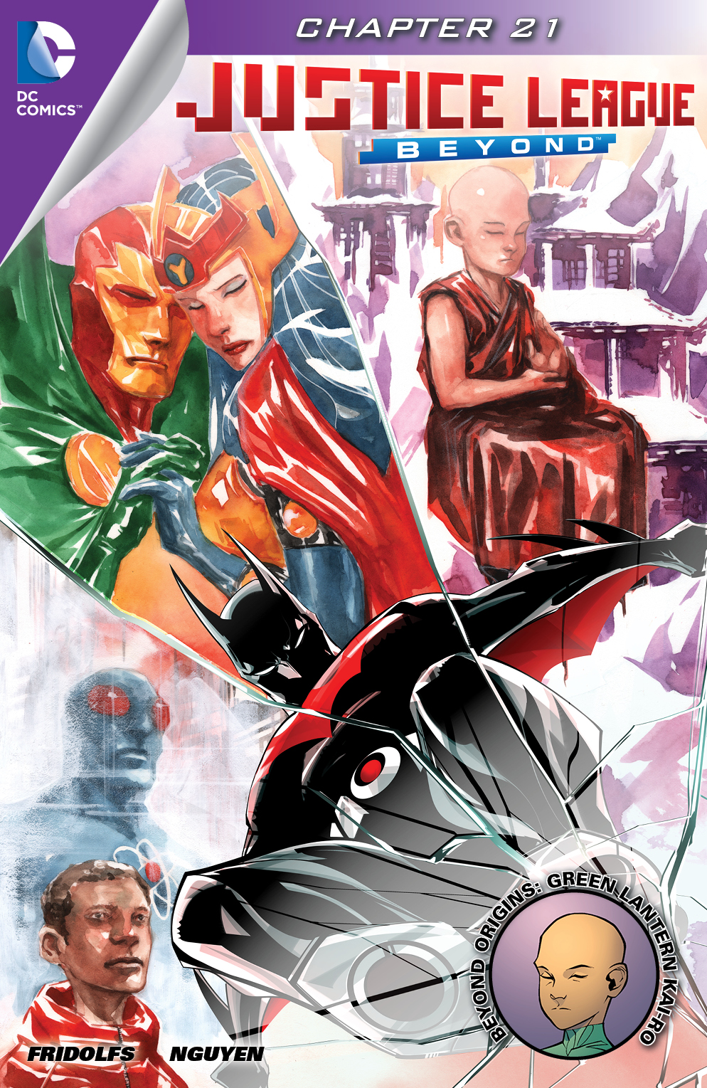 Justice League Beyond #21 preview images
