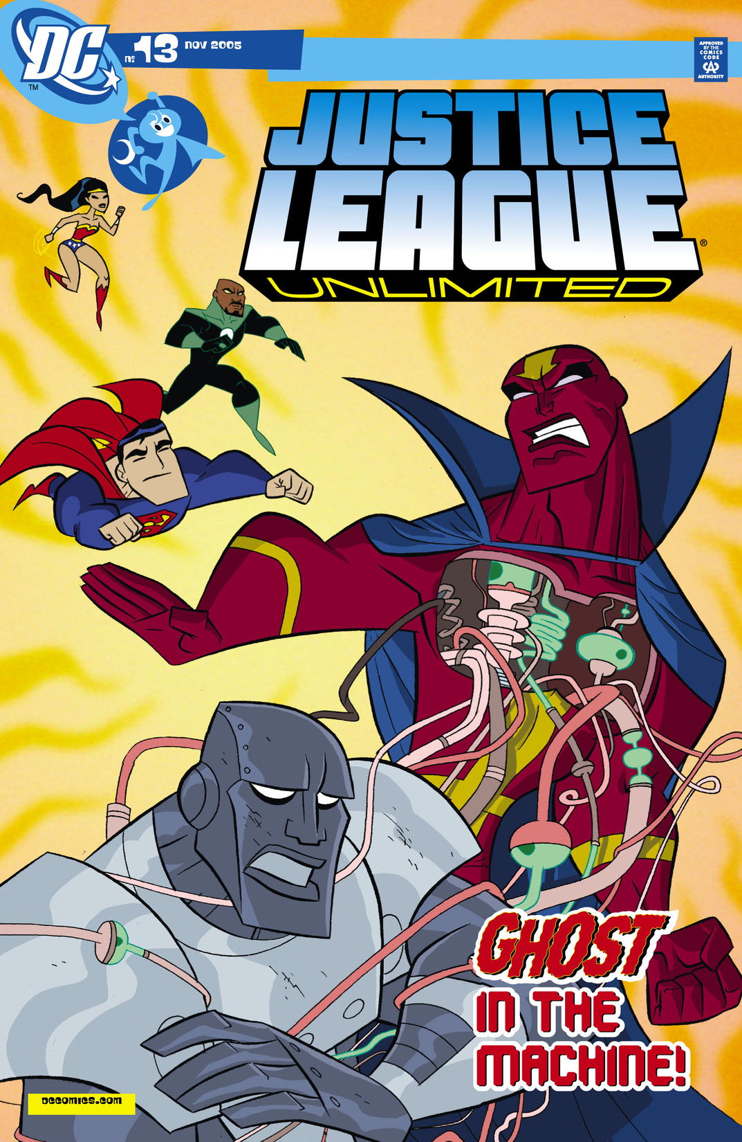 Justice League Unlimited #13 preview images