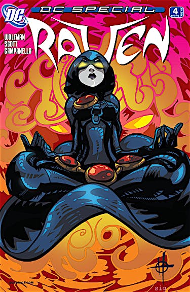 DC Special Raven #4 preview images