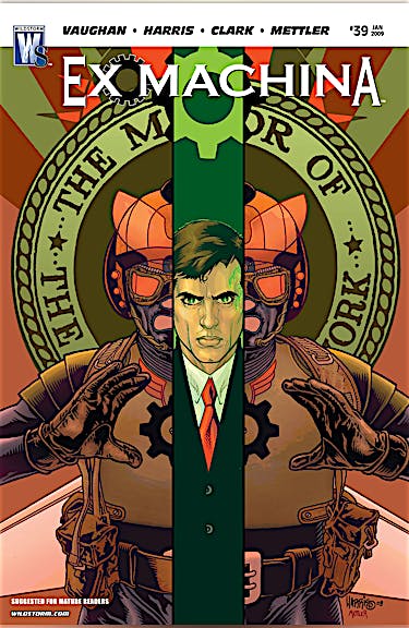 Ex Machina #39 preview images