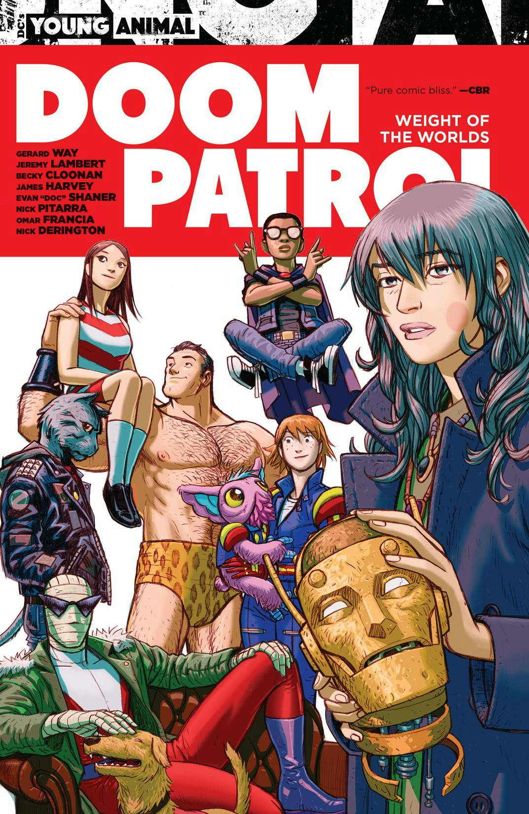 Doom Patrol: Weight of the Worlds preview images