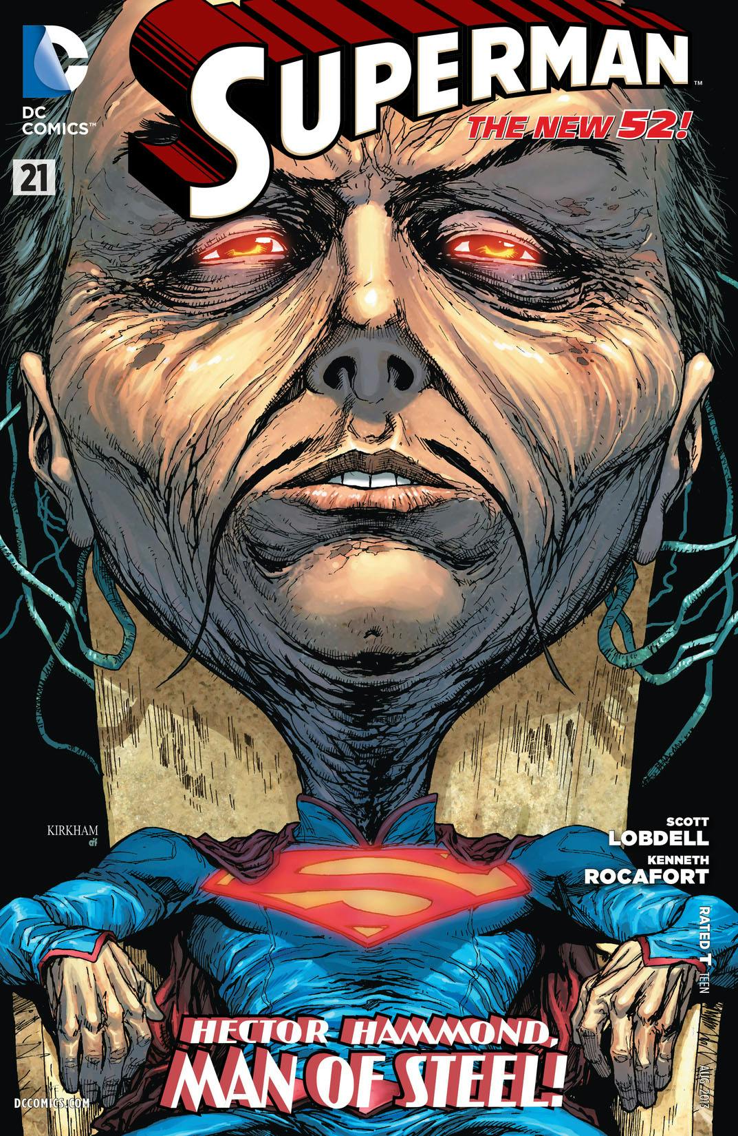 Superman (2011-) #21 preview images