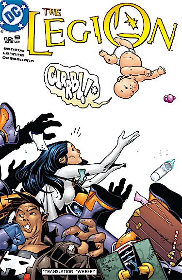 The Legion #9 preview images