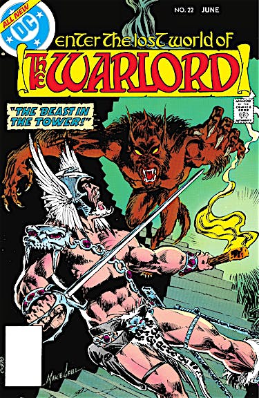 Warlord #22 preview images