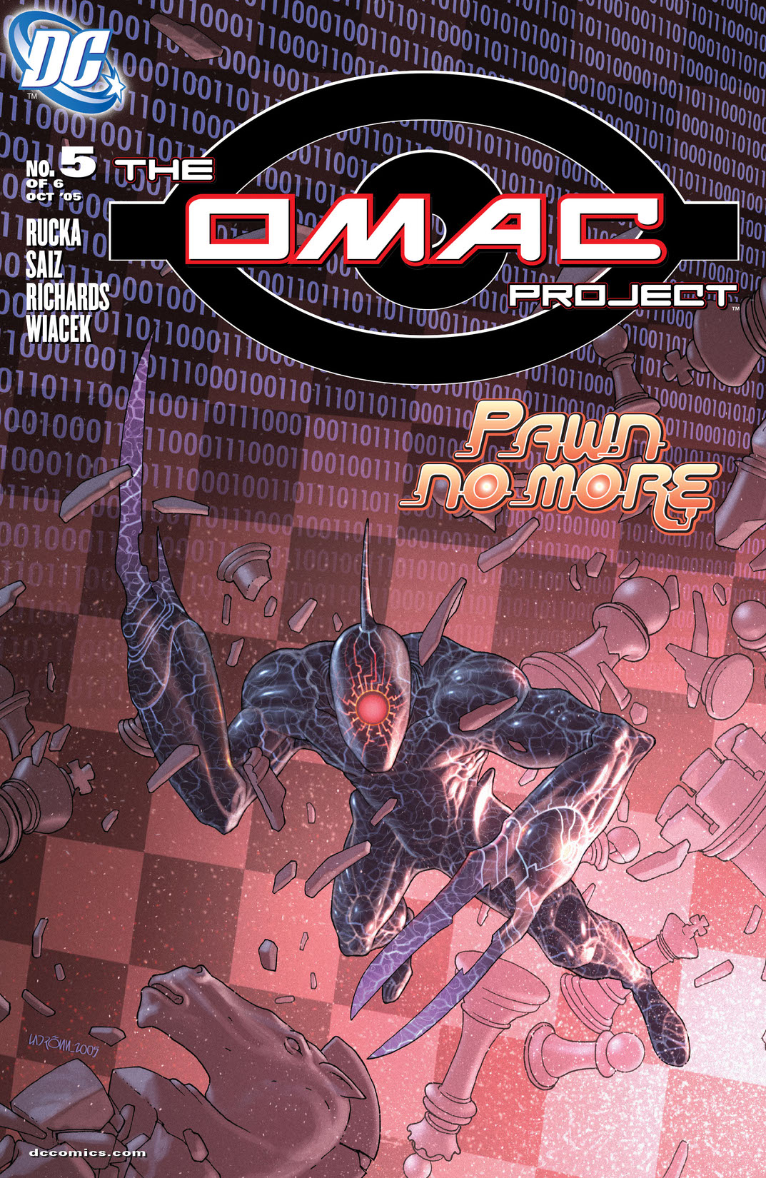 The OMAC Project #5 preview images