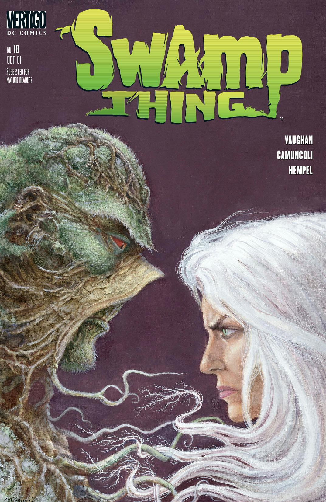 Swamp Thing Brian K. Vaughan Cover