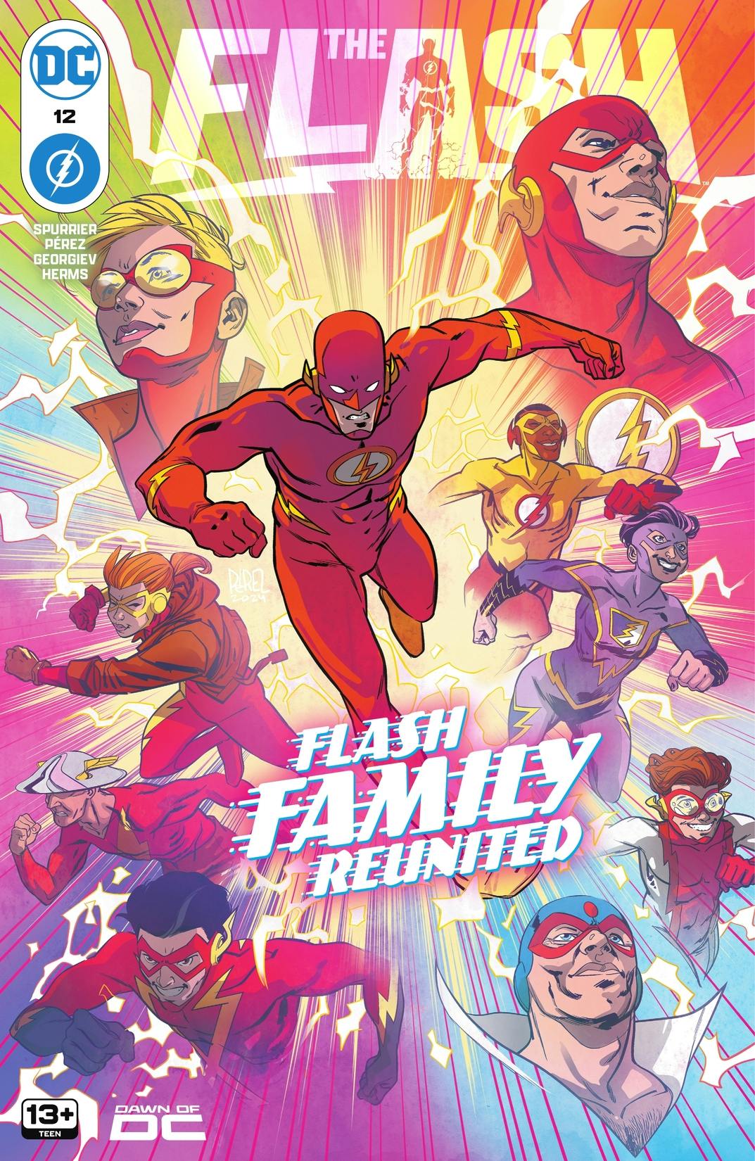 The Flash #12 preview images