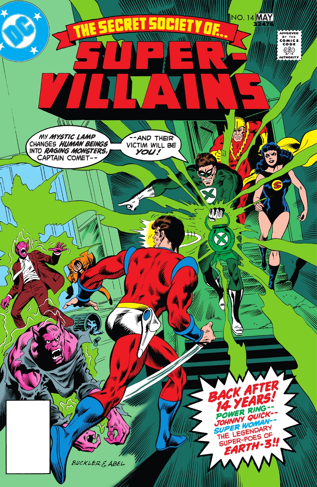 The Secret Society of Super-Villains #14 preview images