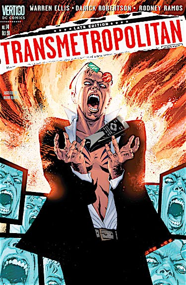 Transmetropolitan #14 preview images