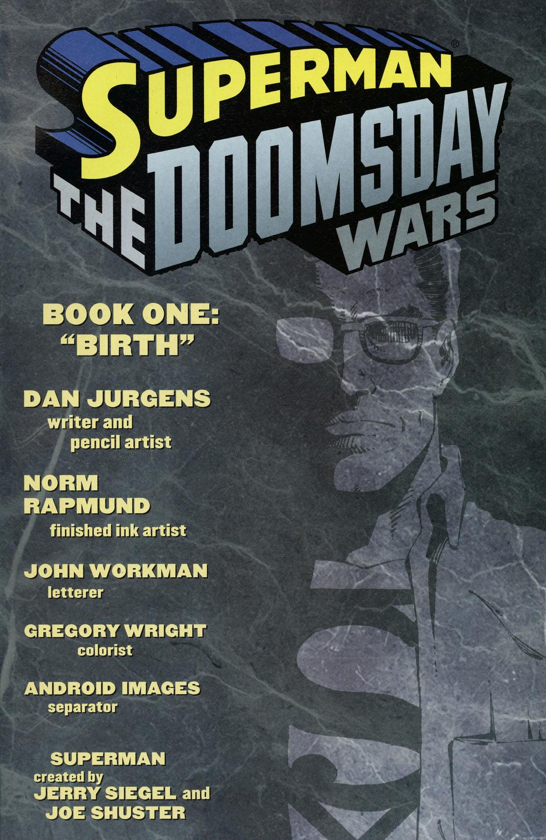 Superman: The Doomsday Wars series preview1