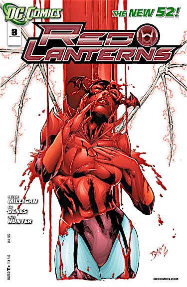 Red Lanterns #3 preview images
