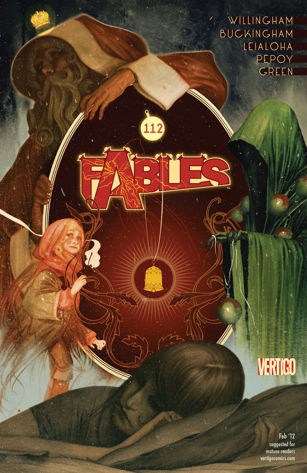 Fables #112 preview images