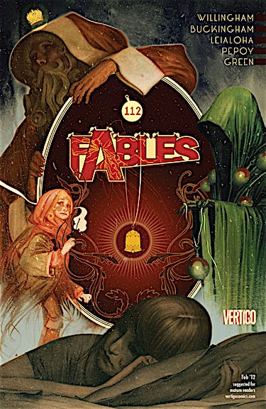 Fables #112 preview images