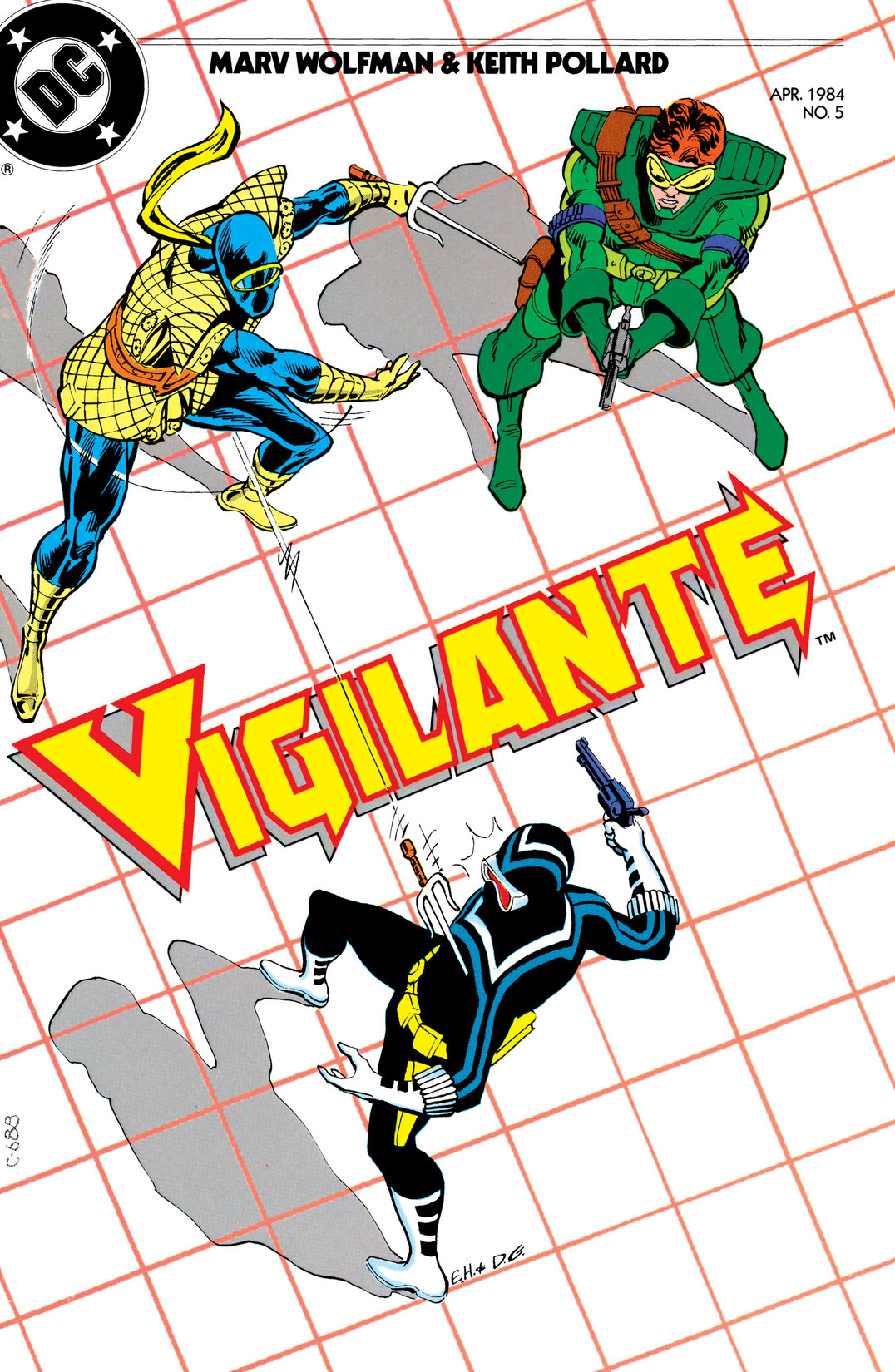 The Vigilante #5 preview images