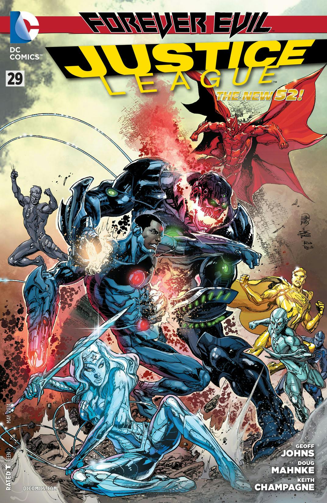 Justice League (2011-) #29 preview images