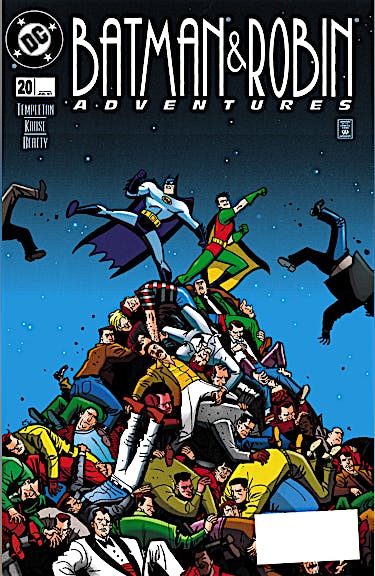 The Batman and Robin Adventures #20 preview images