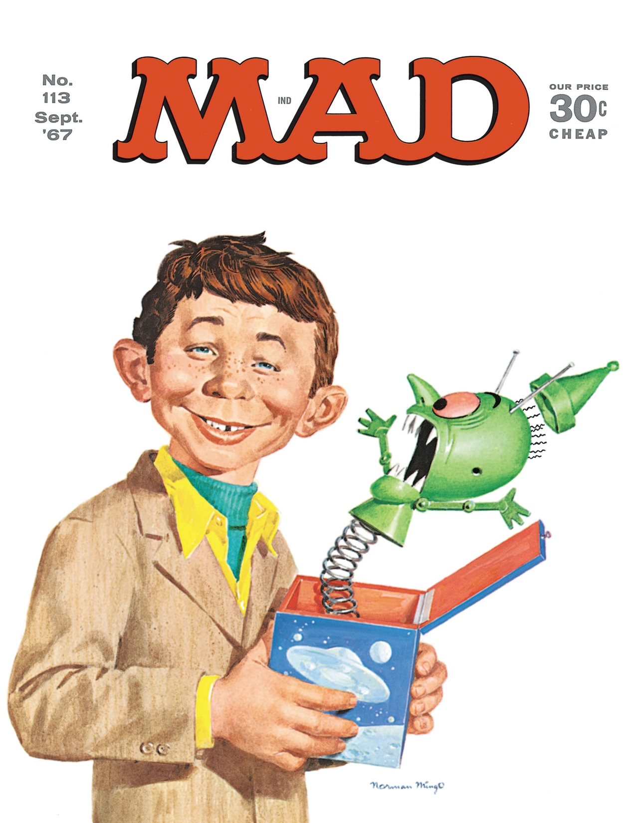 Mad Magazine #113 preview images
