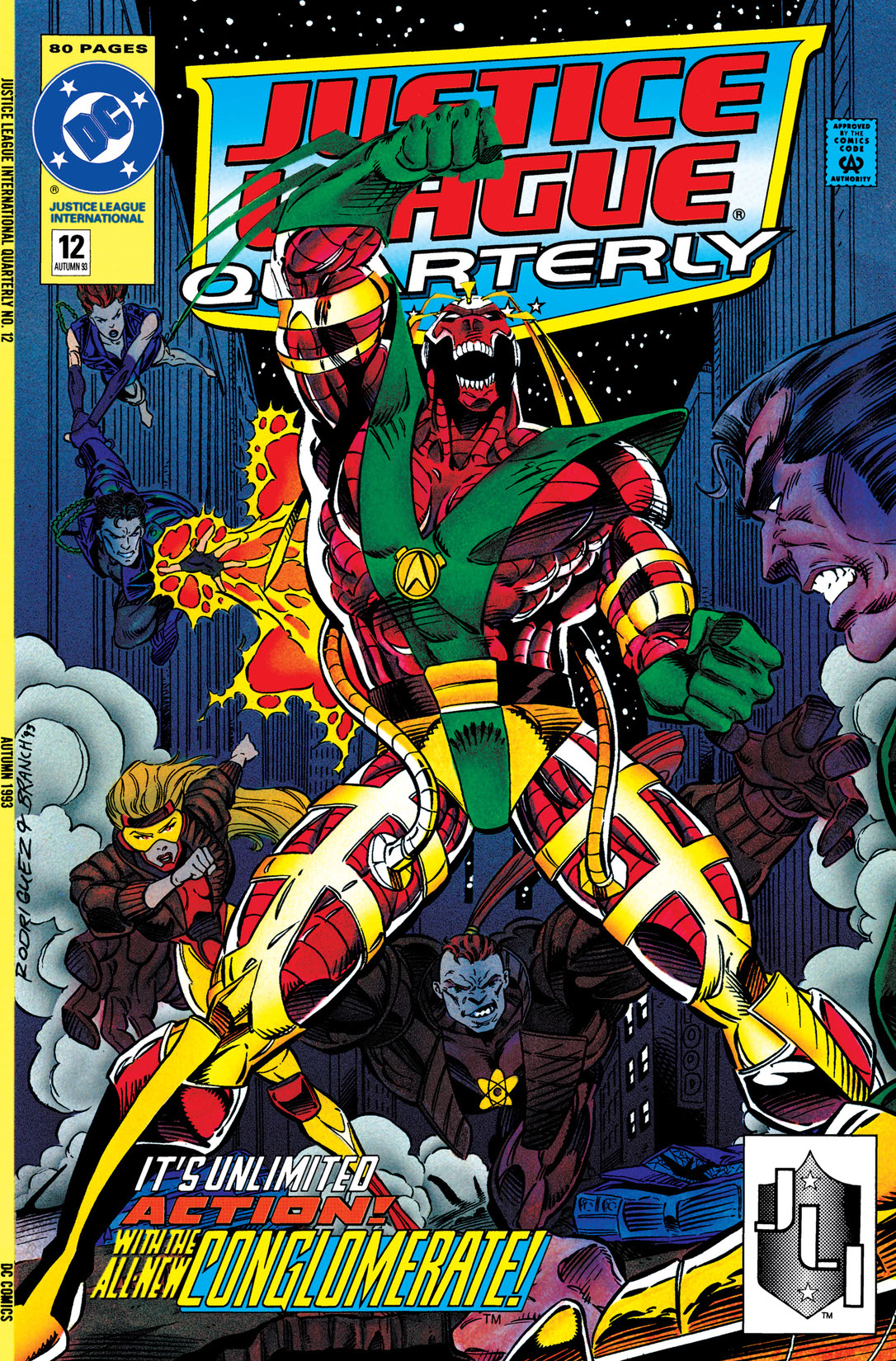 Justice League Quarterly #12 preview images