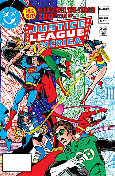 Justice League of America (1960-) #200 preview images
