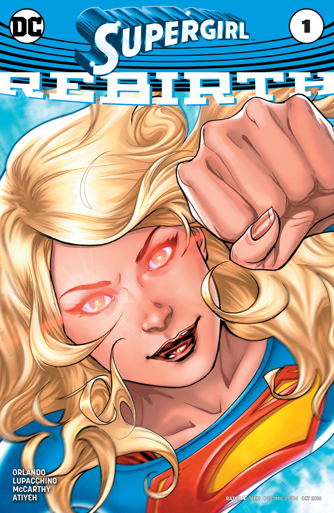 Supergirl: Rebirth (2016-) #1 preview images