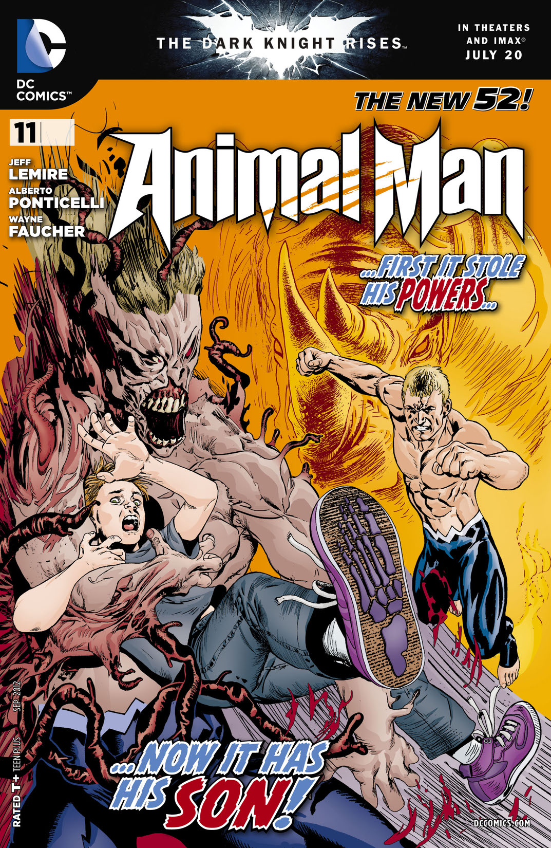 Animal Man (2011-) #11 preview images