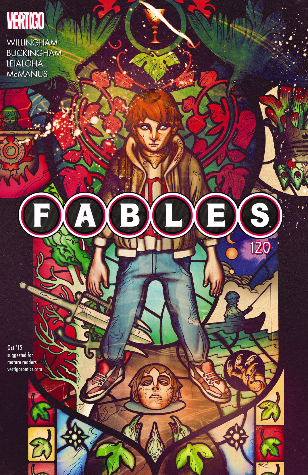 Fables #120 preview images