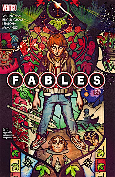 Fables #120 preview images